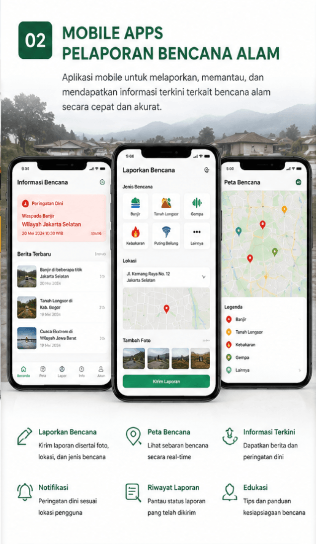 Disaster Reporting portfolio screenshot